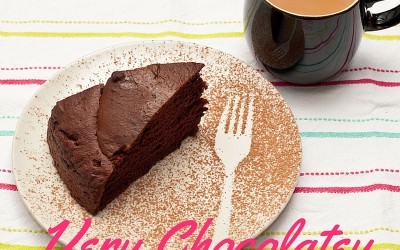 Very Chocolatey Gluten Free Vegan Friendly Cake