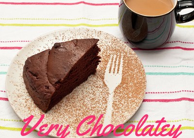 Very Chocolatey Gluten Free & Vegan Friendly Cake
