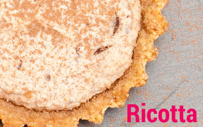 Ricotta, Cinnamon & Choccy Pie